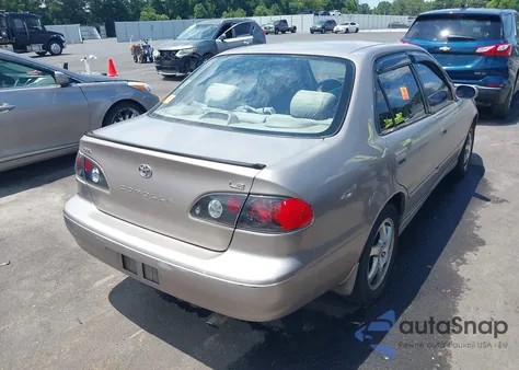 1998 Toyota Corolla Le z USA, uszkodzony, nr VIN 1NXBR18EXWZ042192